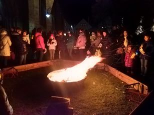 Das Martinsfeuer